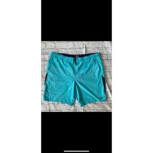 Nike men XL pull on mesh Lined swim trunks w/elastic drawstring waist